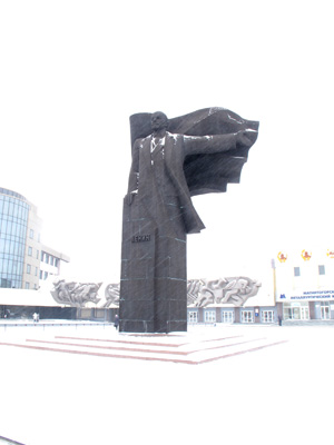 Lenin at the Steelworks Gates, Magnitogorsk: The Mighty Steelworks, Ural Cities 2013